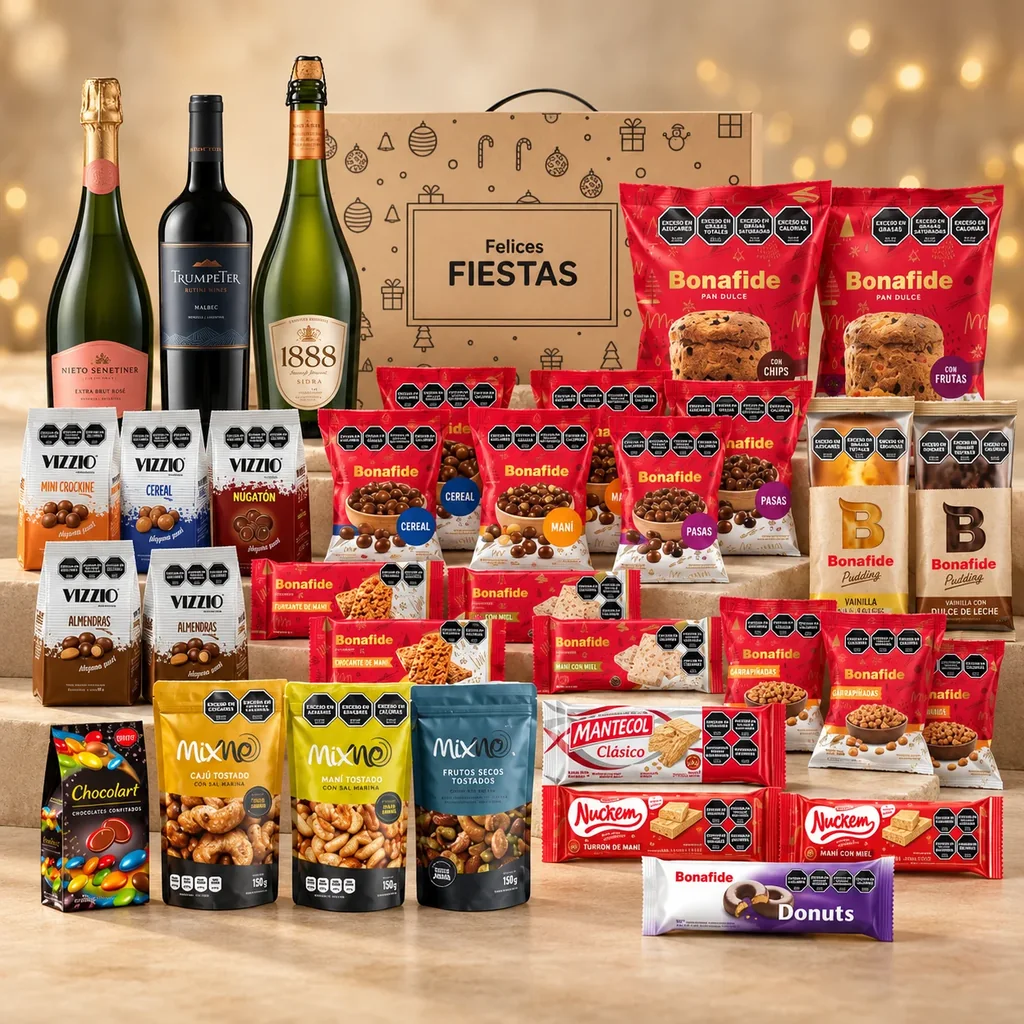 Foto ilustrativa de productos de Bonafide Mix 3; consultar para confirmar composición.
