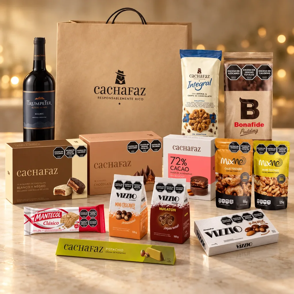 Foto ilustrativa de productos de Cachafaz Mix 2; consultar para confirmar composición.