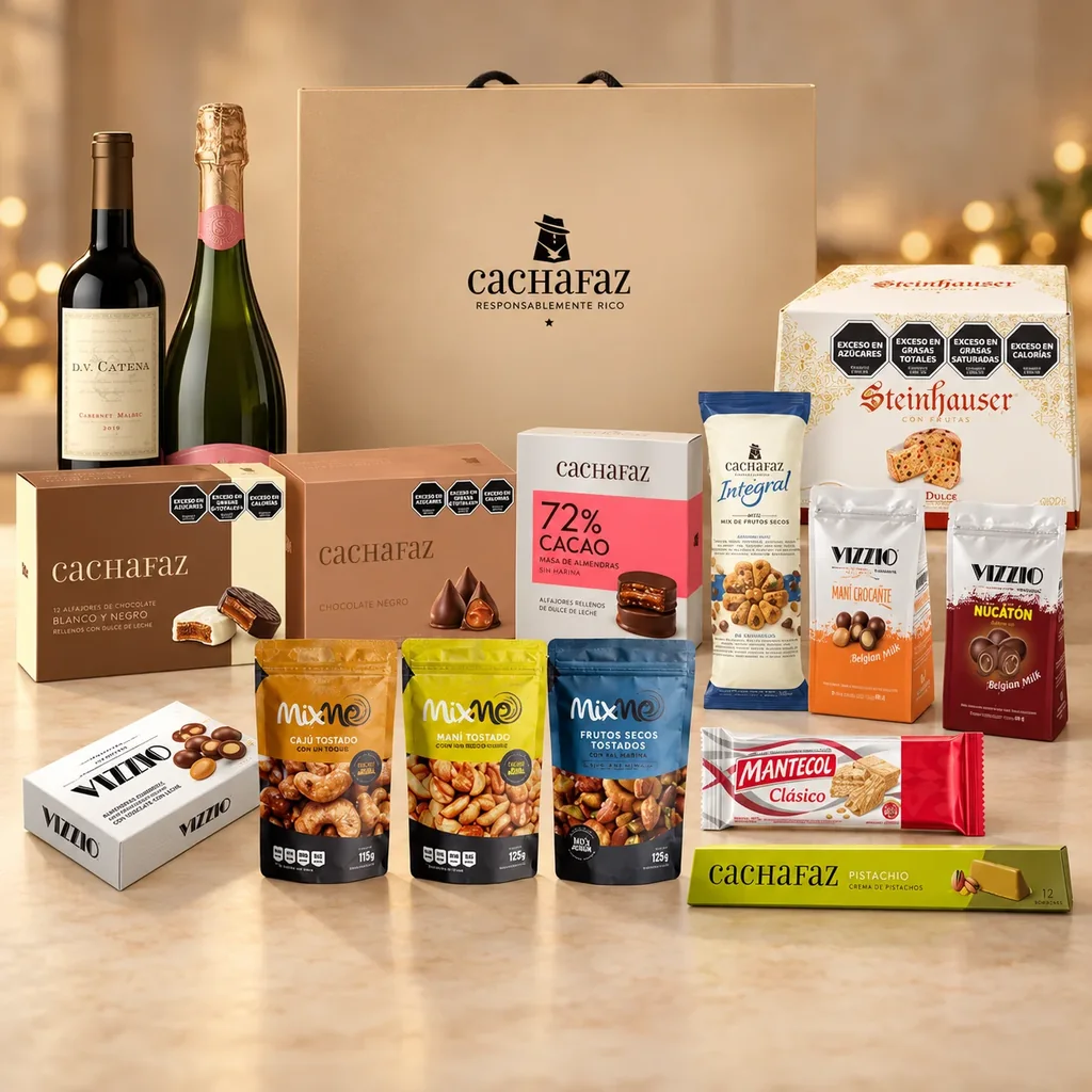 Foto ilustrativa de productos de Cachafaz Mix 3; consultar para confirmar composición.