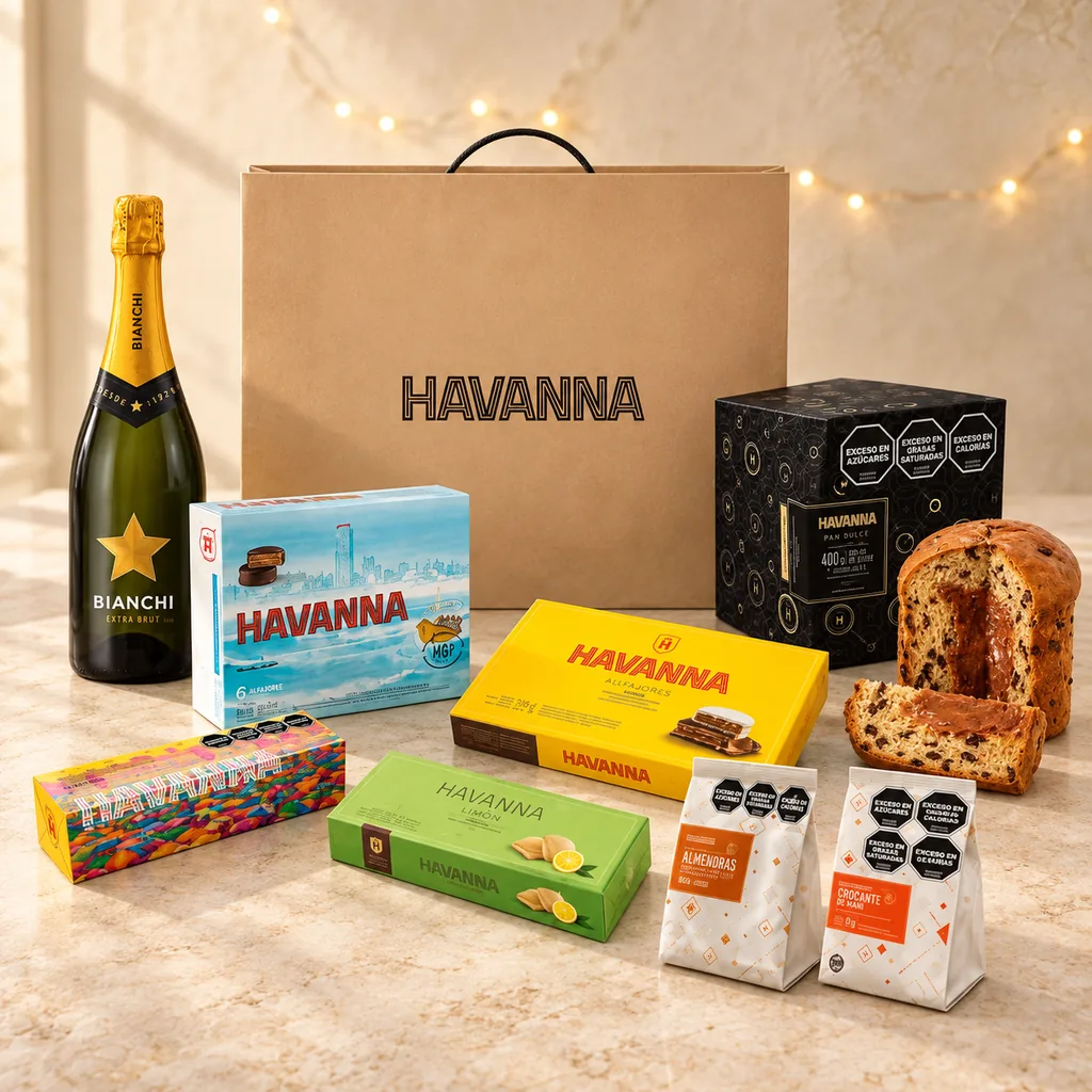 Foto ilustrativa de una propuesta Havanna Mix 1 con productos.