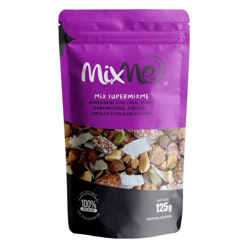 Envase de Mix SuperMixme MixMe, 125 g.